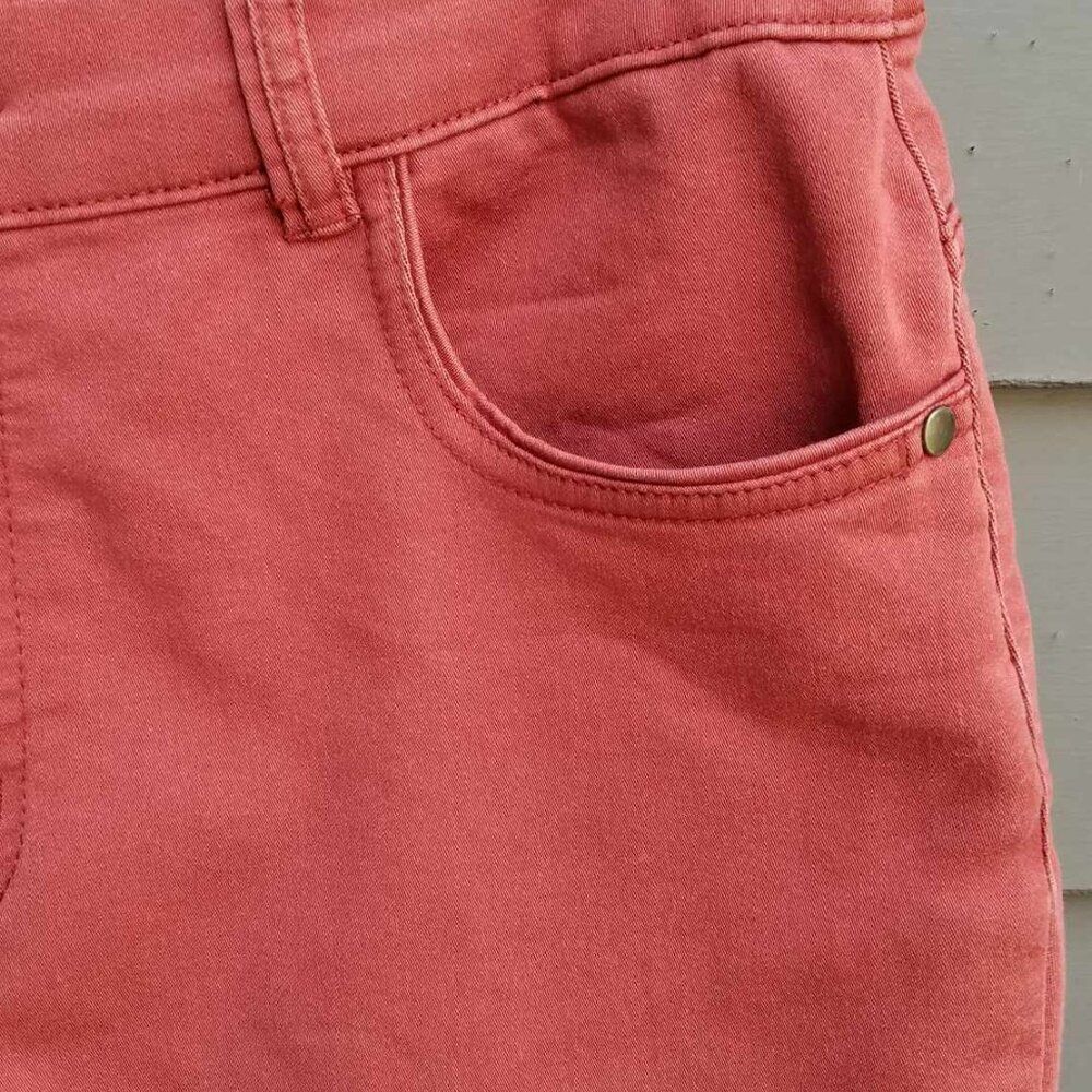 Christopher & Banks Rust Bermuda Shorts size 8 - Picture 8 of 12
